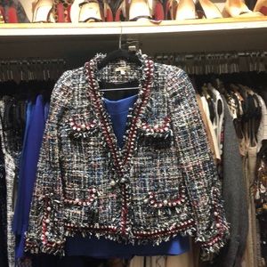 Stunning Tweed Burreally blazer. NWOT